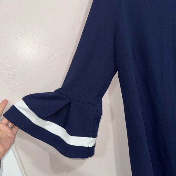 R&K navy and white striped dress - Picture 2 of 5